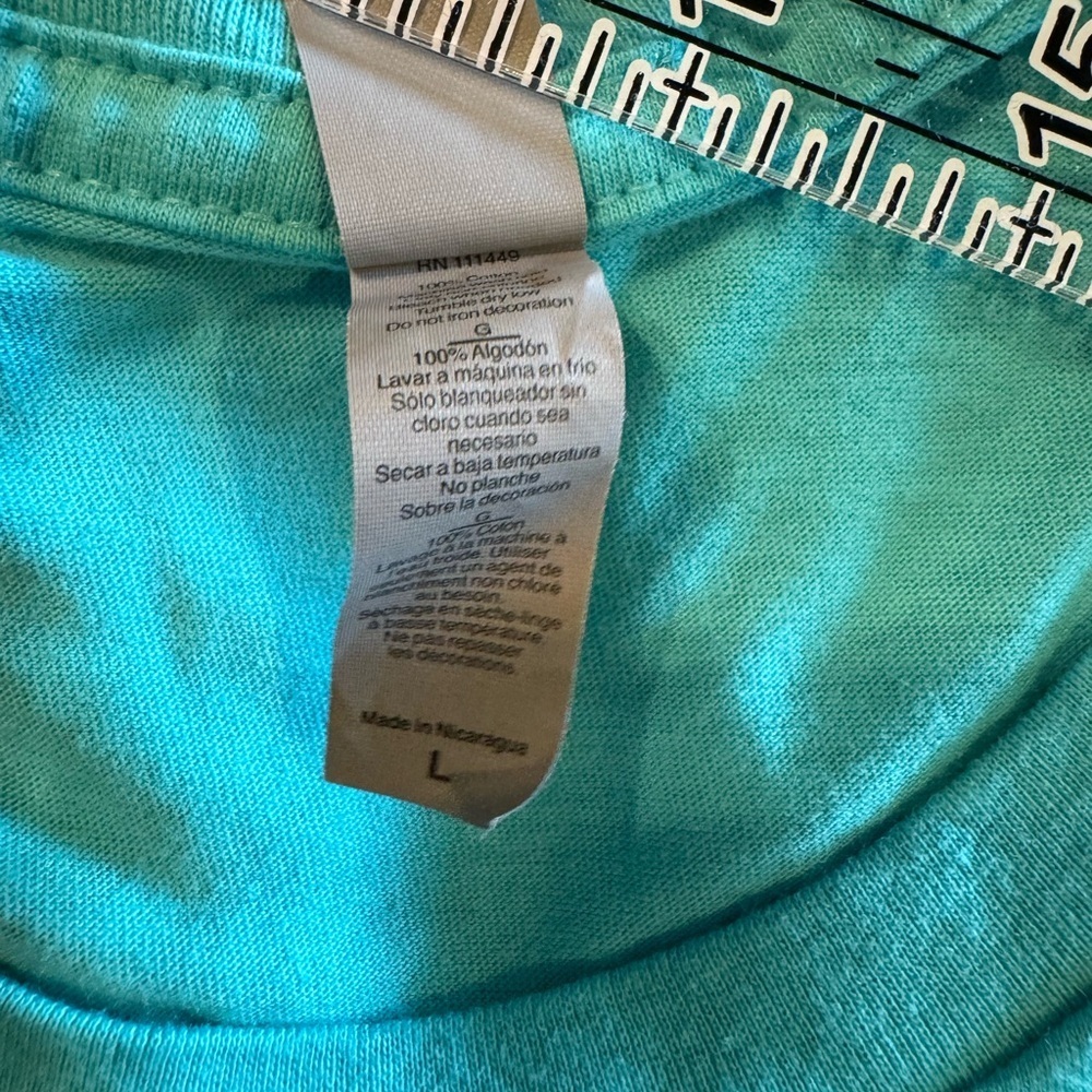RARE VGT Hunt for Neptune Casino Slot Turquoise Graphic T-Shirt Sz L - Picture 11 of 12